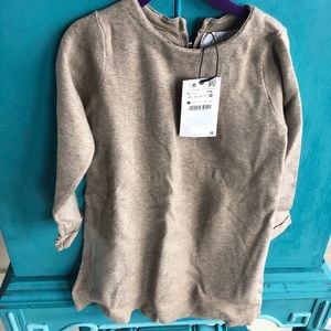 Brand New Zara Knit Dress with Zipper